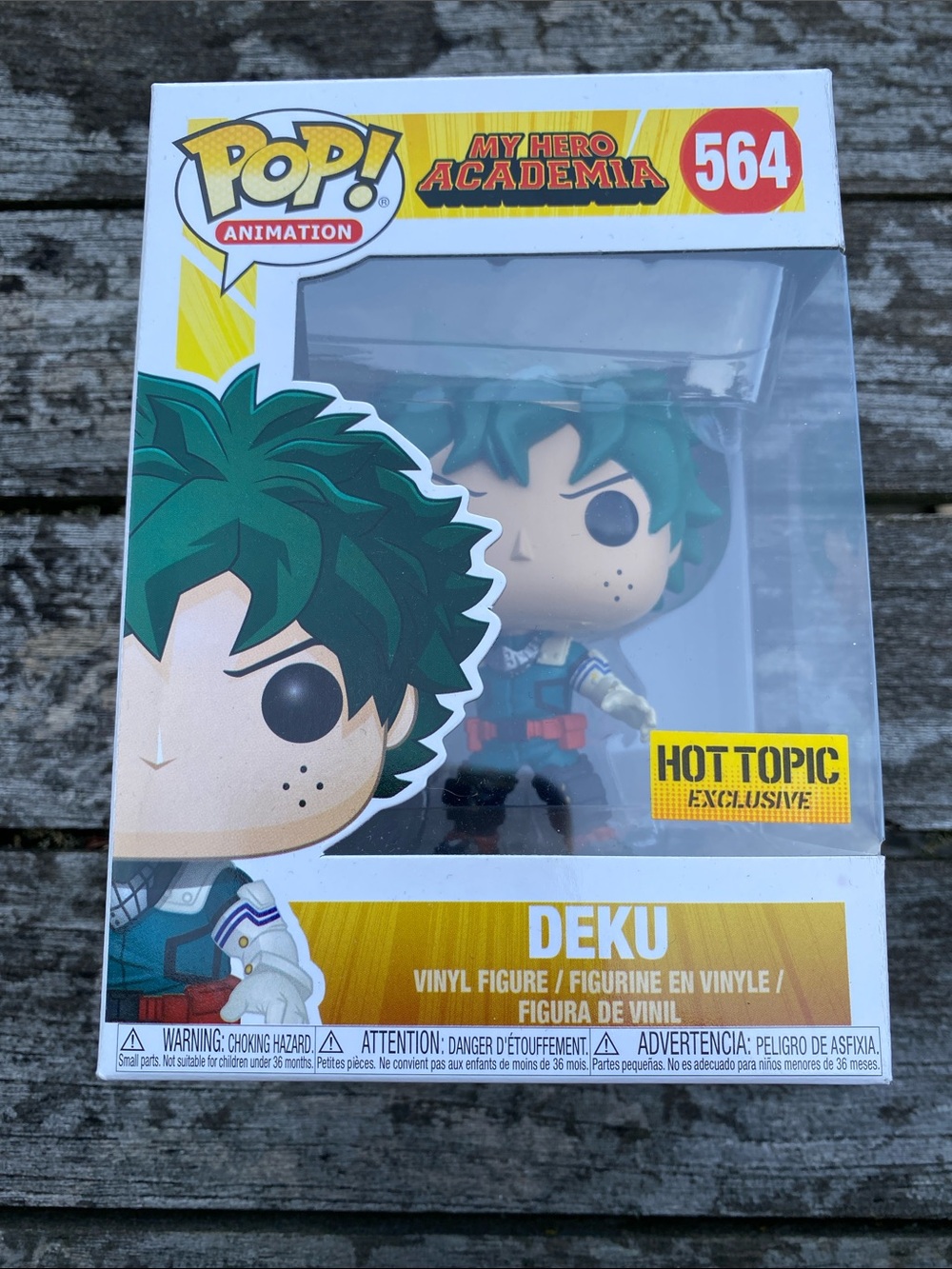 Funko Deku Pop! Vinyl - Green and Teal Hero Outfit (Hot Topic Exclusive)
